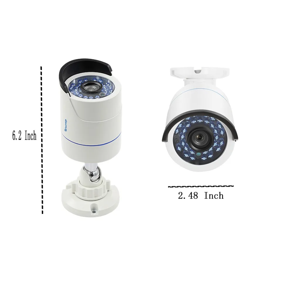 Techage 1080P 960P 720P HD IP Сетевая камера Onvif Домашняя безопасность CCTV видео наблюдение 2MP