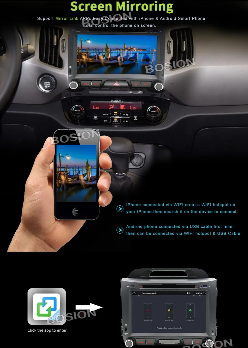 Четырехъядерный автомобильный dvd для KIA sportage 2011 2012 2013 автомобильный ПК головное устройство gps навигация 2 din стерео