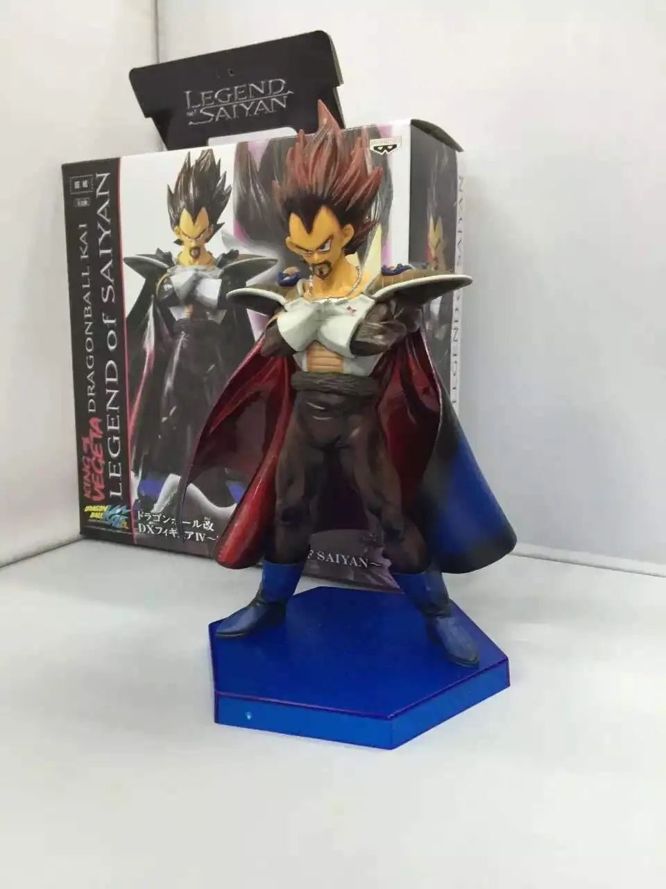 Аниме Dragon Ball Z The Legend of Saiyan Vegeta's Father King Vegeta ПВХ Фигурки коллекционные игрушки