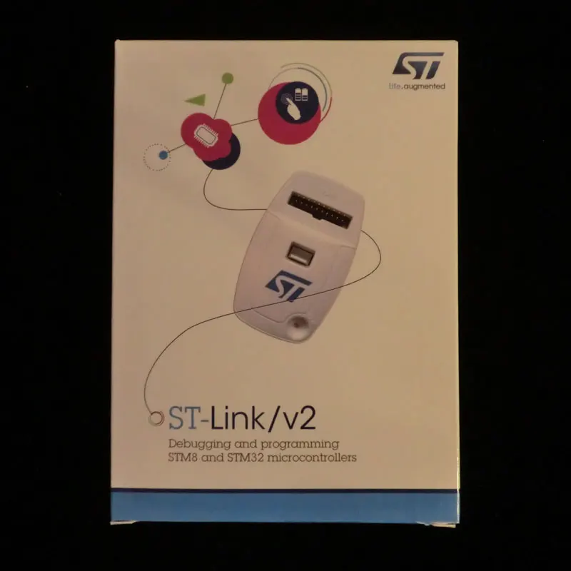 Оригинальный программатор STM8S STM32 1 шт. x телефон/процессор V2 5 В USB 2 0 JTAG DFU не клон |