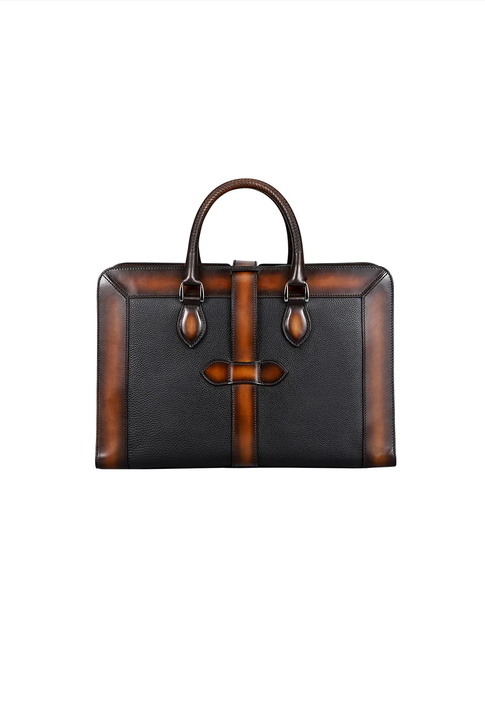 DIMY итальянские сумки из коровьей кожи дизайнерские деловые портфели для мужчин сумки на плечо большая емкость винтажная Лоскутная сумка на молнии