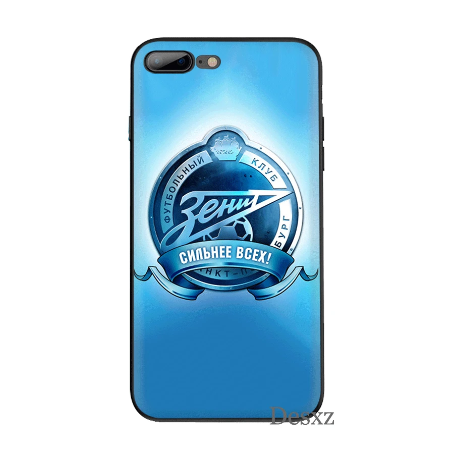 B8 Силиконовый ТПУ чехол для телефона Zenit St petersber для iPhone 11 Pro X XS Max XR iPhone 6 6s 7 8 Plus 5 5S SE защитный чехол - Цвет: B8