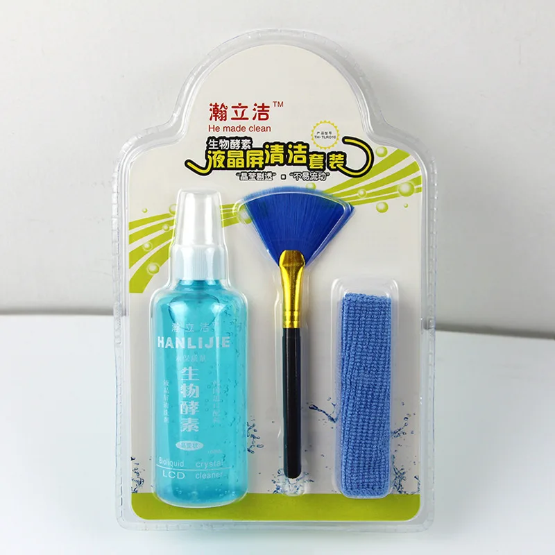 3 шт./компл. ноутбука очиститель компьютера решение мобильный телефон зеркальные