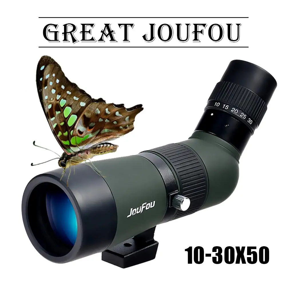 JouFou 10 30x50 Zoom Монокуляр HD зрительная труба Водонепроницаемый Стрельба оптический