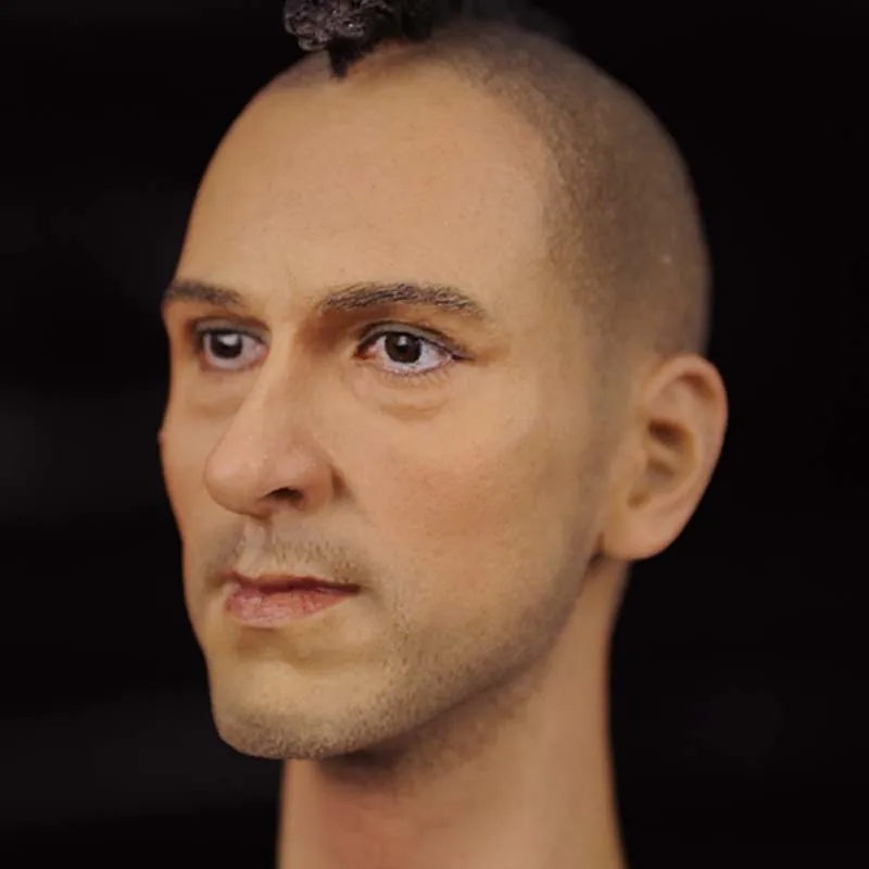 Mnotht 1/6 Мужская голова лепить модель KM16 4 для мужчин резьбы сердитый Expression игрушка