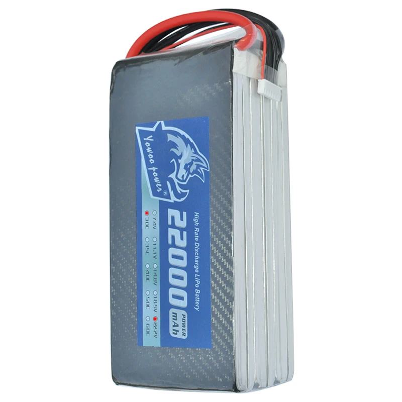 YOWOO Lipo 6S Батарея 22 2 V 22000 ма/ч 30C MAX 60C XT150 разъем Drone AKKU для вертолета самолета лодки