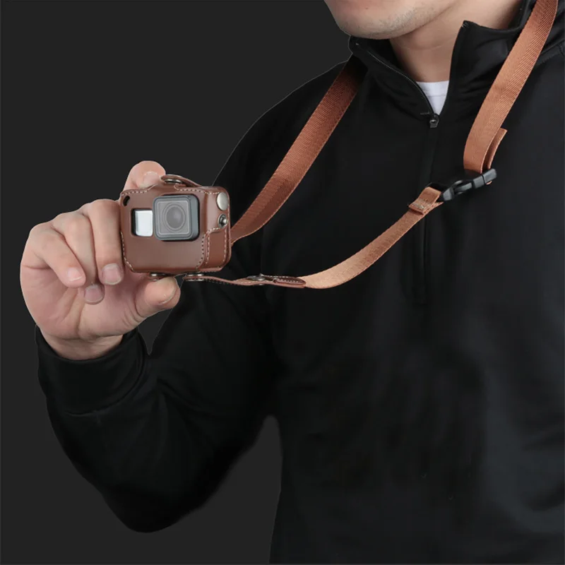 Для Go Pro Hero 7 6 5 Аксессуары черная сумка для камеры Сумка из искусственной кожи