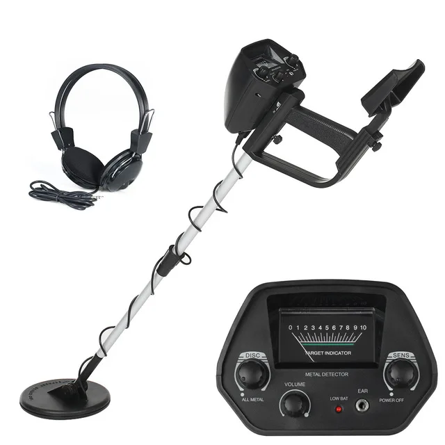 with earphone MD-4030 профессиональный Подземный металлоискатель Регулируемая длина детектор золота искатель сокровища MD4030 для поиска сокровища - Цвет: with earphone