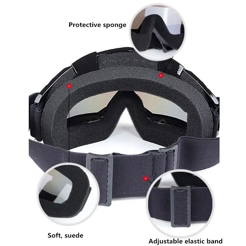 Mounchain унисекс лыжные очки лыжная маска для катания на лыжах сноуборде анти