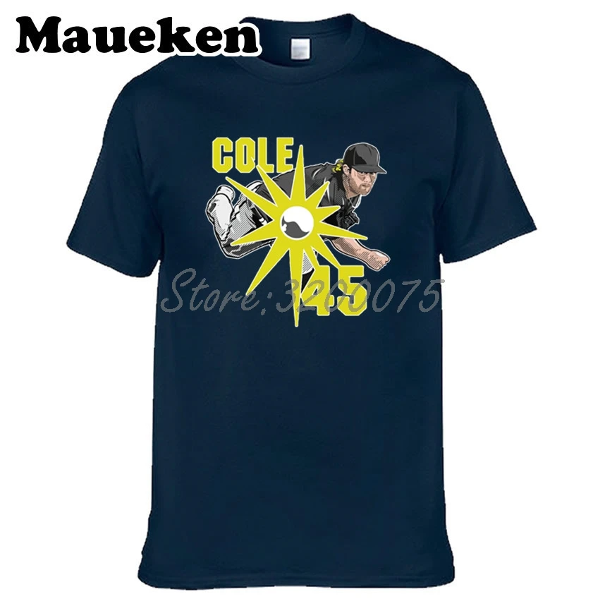 Мужская футболка с круглым вырезом Gerrit Cole 45 Питтсбург для фанатов пиратов W17082522 |