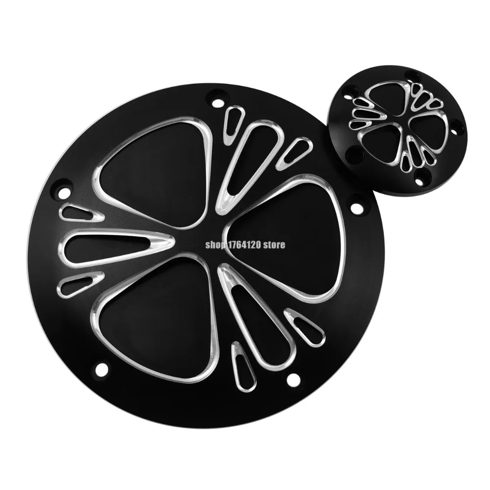 Motorcycle Engine Cover Derby Timer Timing 5 Hole For Harley Touring Road King Dyna 99-15 Twin Cam 1999-2015 2016 | Автомобили и