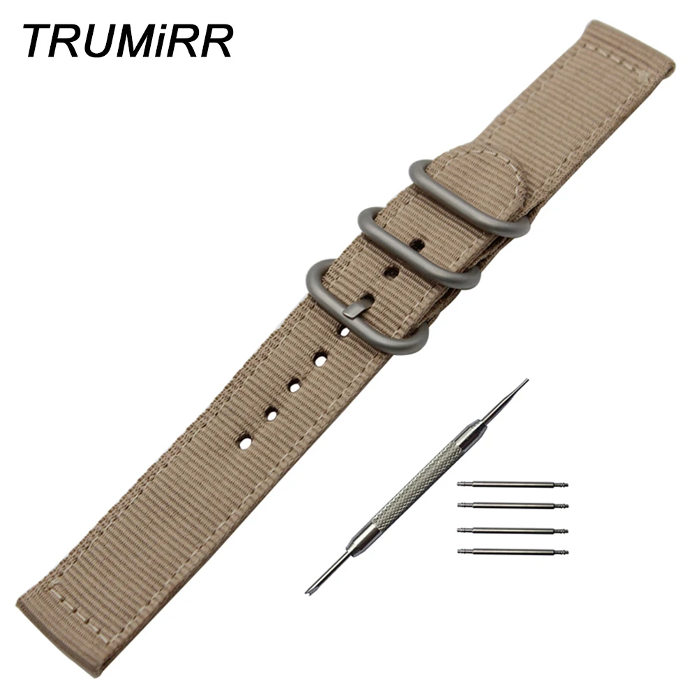 22 мм нейлоновый ремешок для часов Zulu + инструмент Moto 360 2 46 Мужской Samsung Gear R380 R381 R382