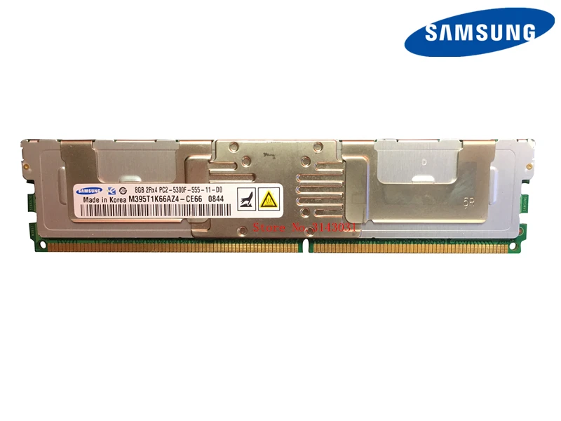 Серверная память samsung DDR2 8 Гб 16 Гб 667 МГц PC2-5300F оперативная память ECC FBD FB-DIMM полностью буферизированная 240pin 5300 8G 2Rx4