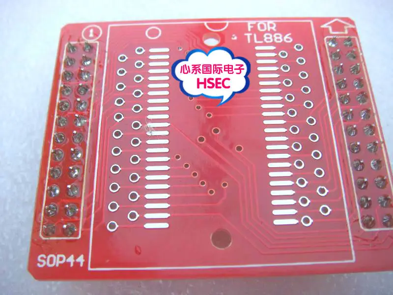 Простой адаптер SOP44 PSOP44 для программатора TL866II PLUS TL866A TL886CS/TSOP32 TSOP40 TSOP48|adapters for