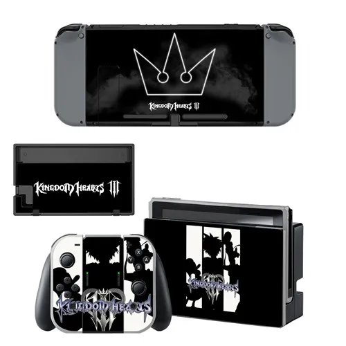 YSNS1836 Kingdom Hearts 3 nintendo switch, накладка на кожный переключатель для nintendo Switch NS, контроллер Joy-con - Цвет: YSNS1836