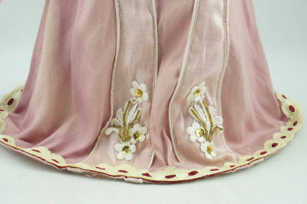 Cosette Новая Домашняя коллекция розовое платье ангельская фарфоровая кукла