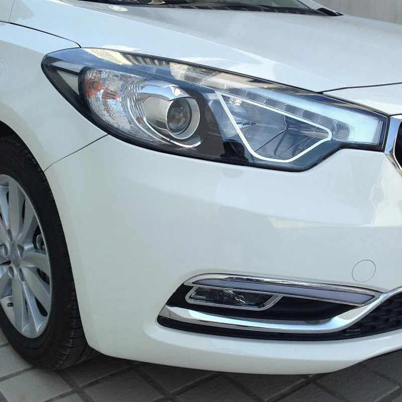 Hlxg 2 шт. DRL для Kia K3 2013 2014 светодиодный светильник дневного света автомобиля