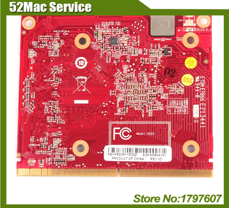 608544-001 For HP 8510W 109-C07751-00 AMD 512MB HD5450 Video Graphic Card Brand new | Компьютеры и офис