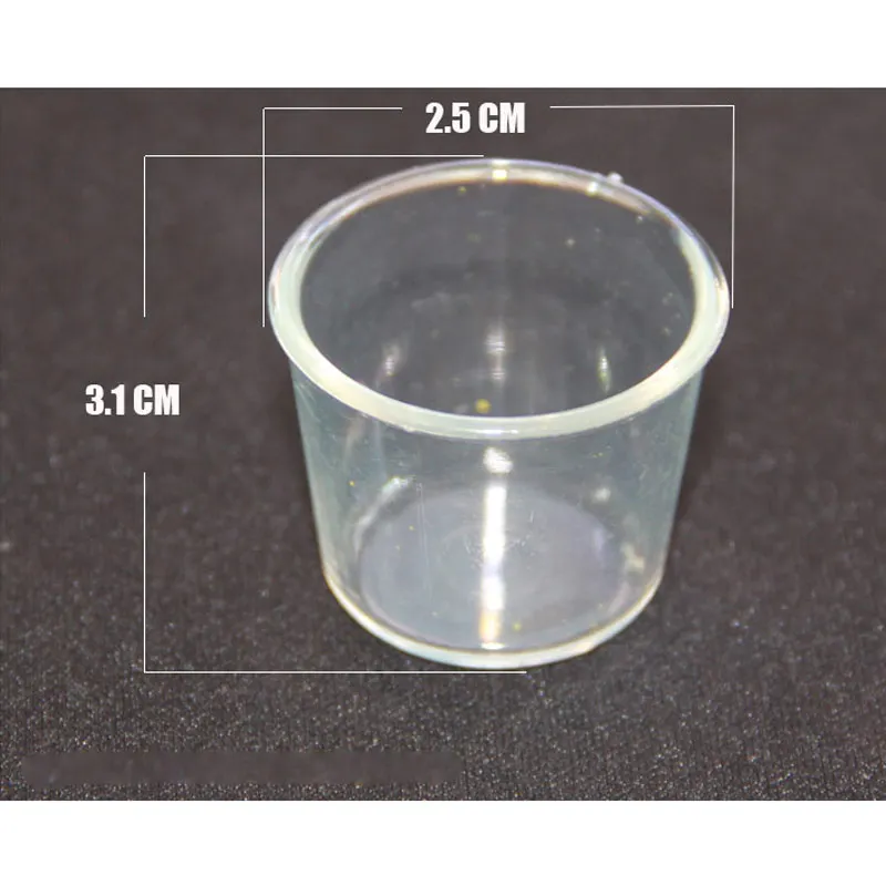 Мини стаканы в форме льда 20 шт./лот имитация пластиковых идеальных стеклянных
