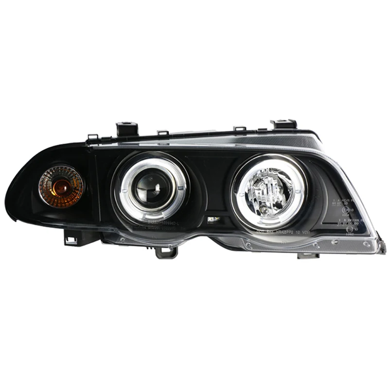 Для BMW 3 Series 4 Door E46 1998 2002 автомобильные фары в сборе с ярким ангельским глазом