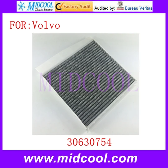 Новый салонный фильтр Кондиционер OEM 30630754 для Volvo XC90 S60 XC70 V70 S80|filter air|filter air