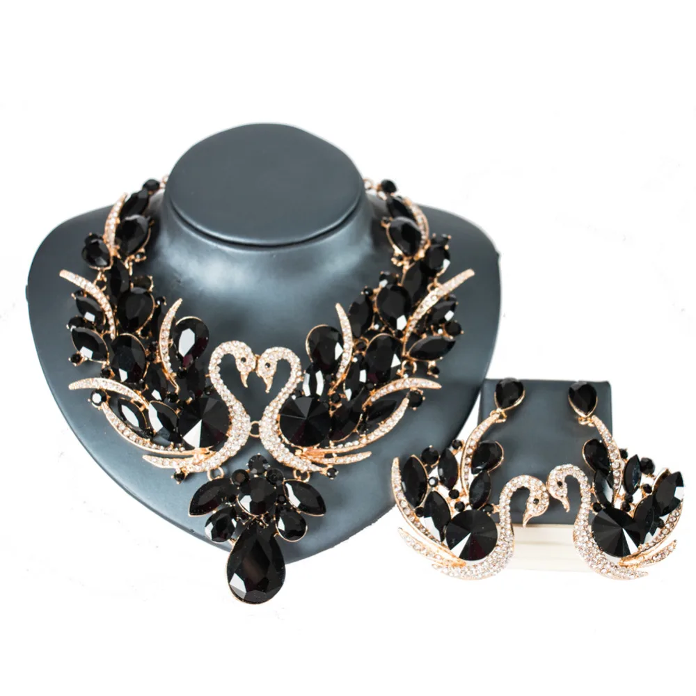 LANFLORA новый костюм для женщин Дубай ювелирный набор африканские бусы обручальное