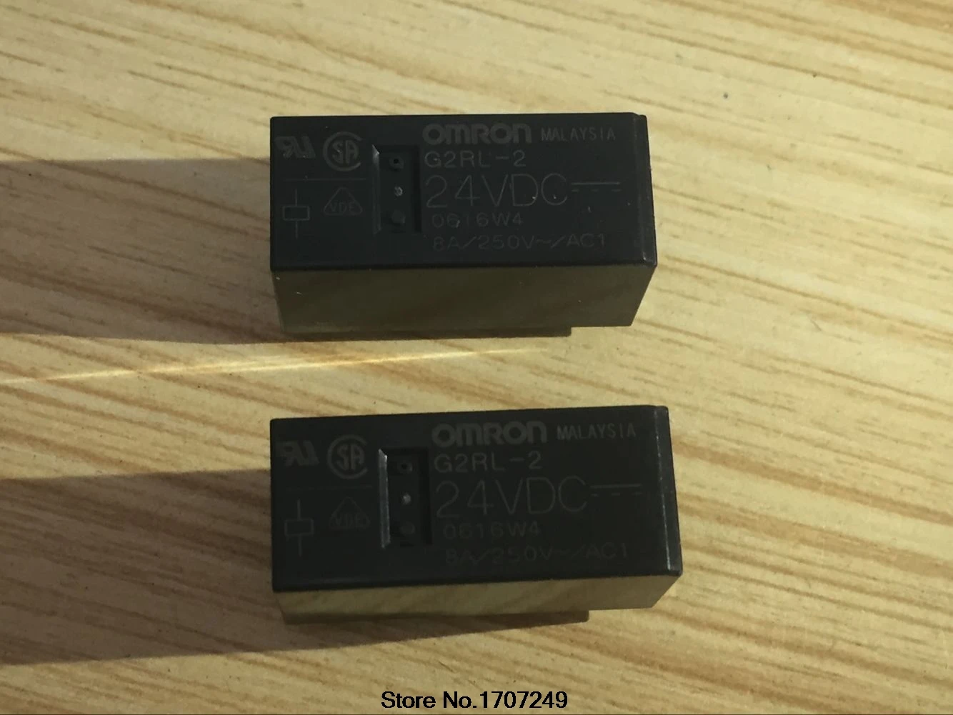 Бесплатная доставка новинка оригинальное реле Omron 10 шт./лот искусственная кожа 24