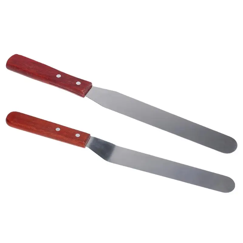 8-дюймовый подъемник из нержавеющей стали для масла торта пиццы крема выпечки