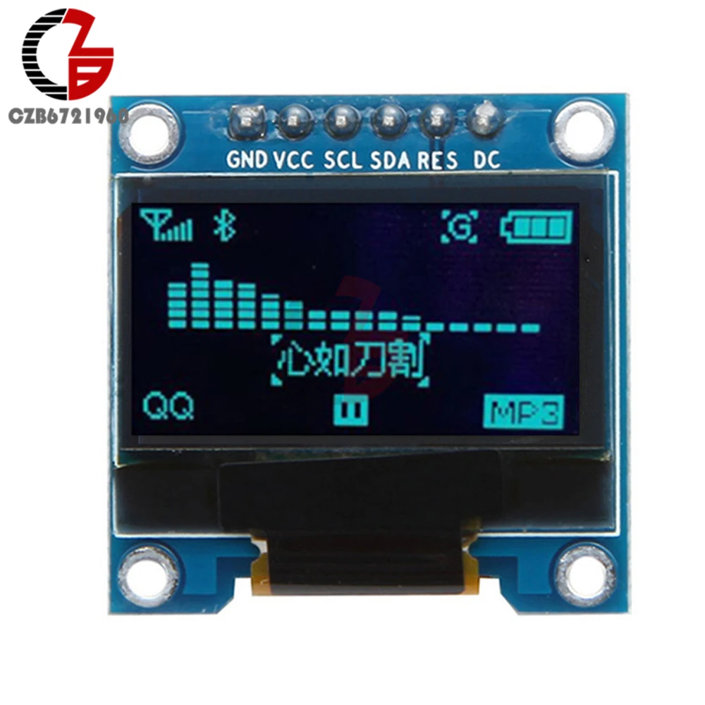 Фото 6Pin IIC I2C 0 96 дюйма OLED ЖК дисплей DIY модуль 12864 SPI интерфейс "чип привода SSD136 для Arduino 6Pin IIC I2C 0 96 дюйма OLED ЖК дисплей DIY модуль 12864 SPI интерфейс "чип привода SSD136 для Arduino