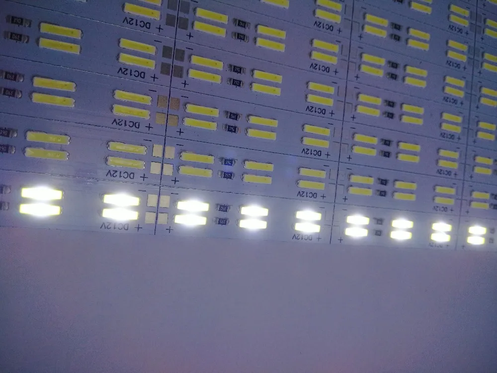 50 шт. * 100 см оптовая продажа с завода двухрядная 12В 120SMD 8520 светодиодсветодиодный