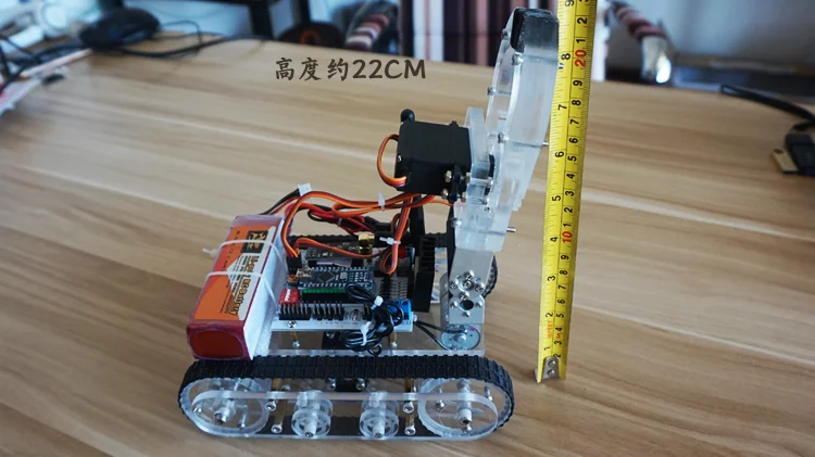 Акриловый робот бак для Arduino шасси автомобиля с манипулятором ручная лапа