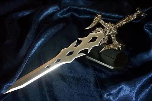 S3506 лезвие бога войны II меч ромб перфорированный KRATOS хаоса W STAND 15&quot | Игрушки и