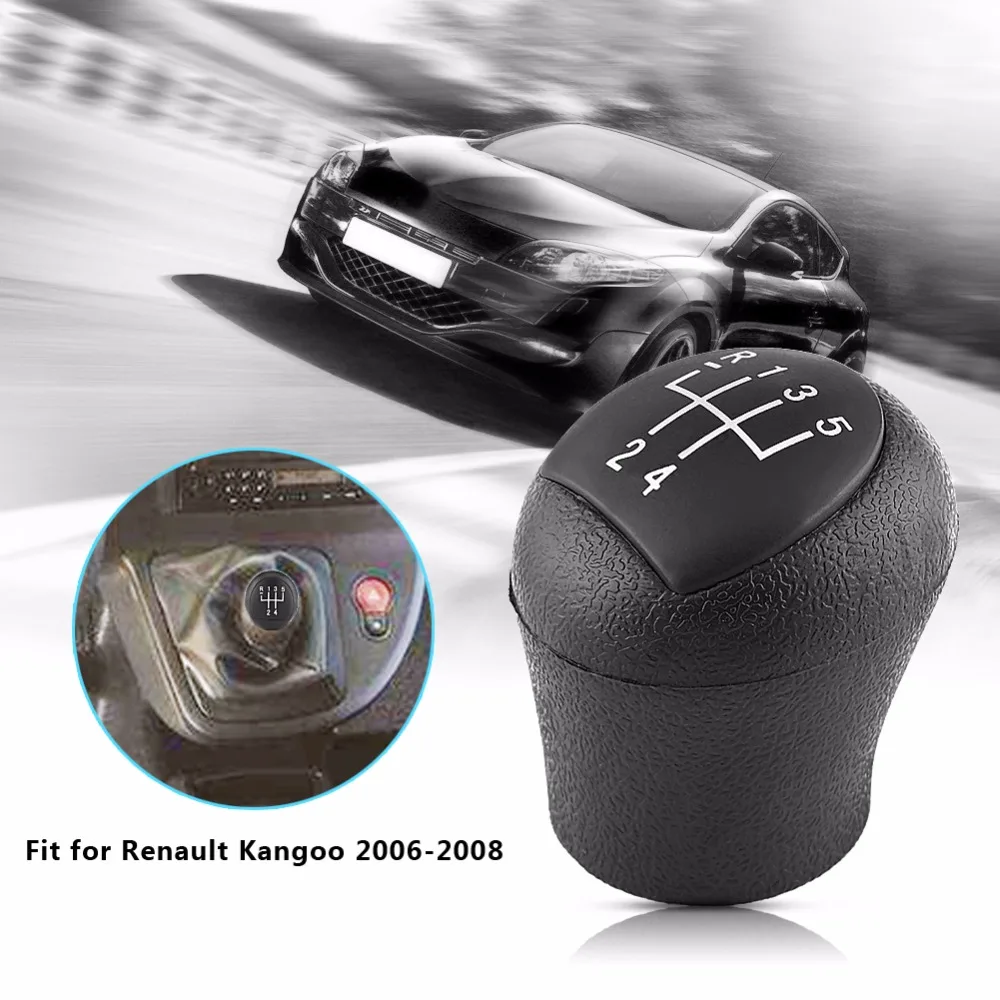 Ручка переключения передач для Renault Kangoo 2006 2007 2008 Стайлинг автомобиля 5 скоростей |