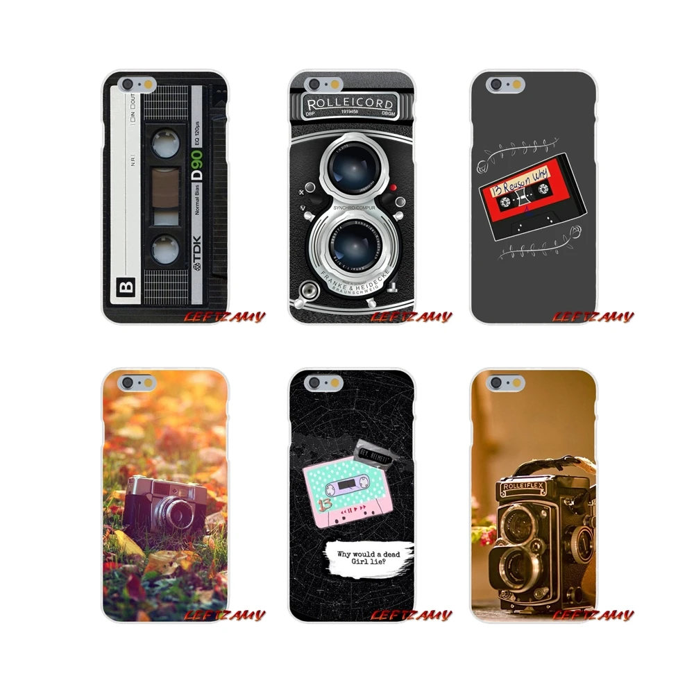 Новая картина винтажная камера магнитная лента аксессуары чехол для телефона