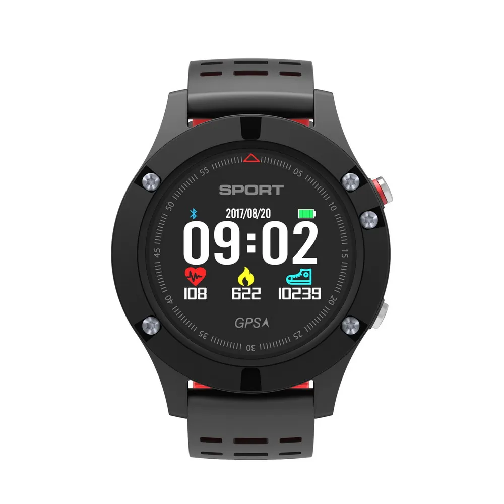OGEDA пульсометр gps мульти-спортивный режим OLED высотомер Bluetooth фитнес-трекер IP67 Водонепроницаемый F5 Смарт-часы