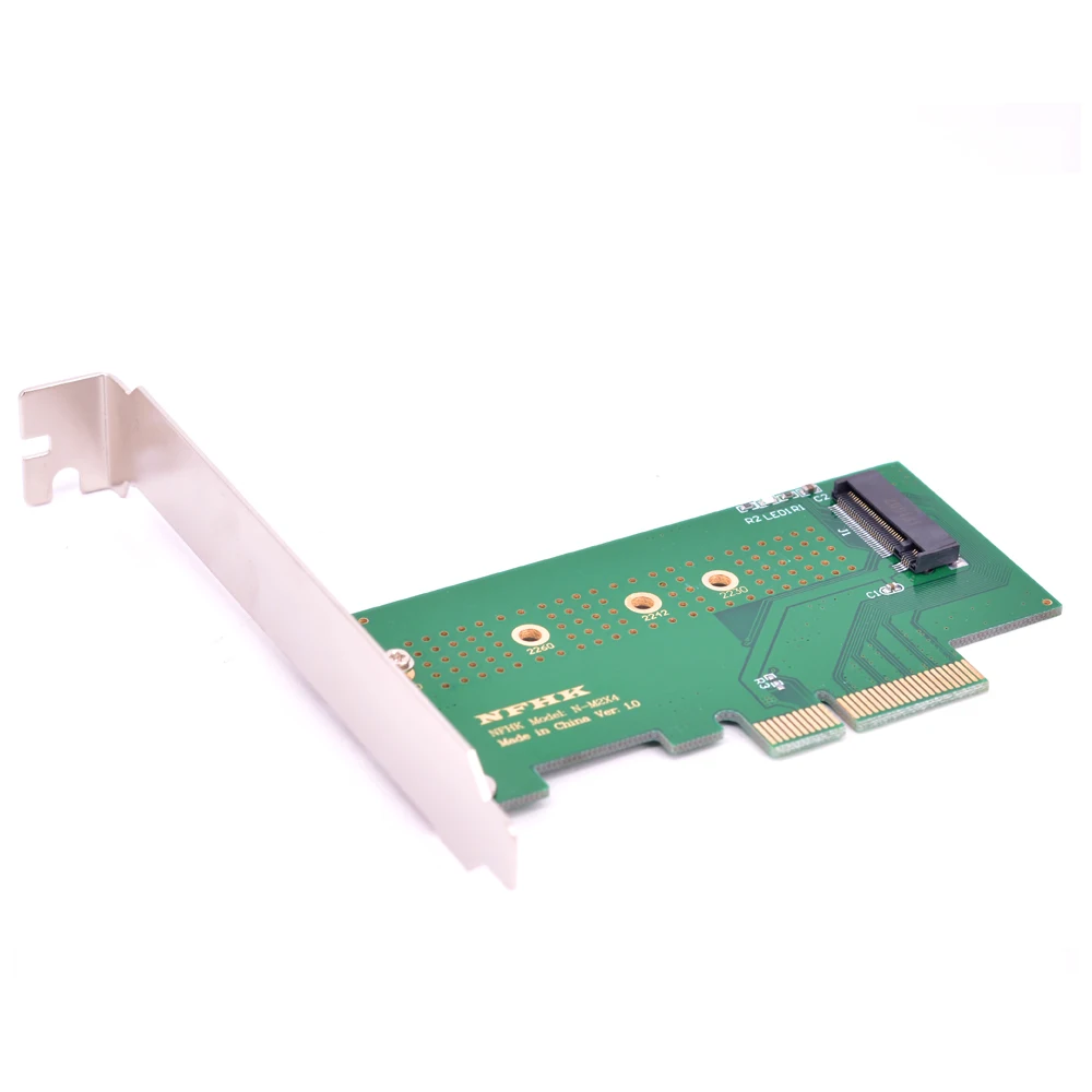 SSD карта PCI e 4х к M Key NGFF для Intel 760P 600P Samsung 970 Pro 960 EX900 M.2 express NVMe SSD|Платы расширения| |