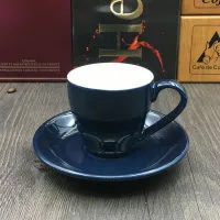 80 ml Jia-gui luo 1 может рекламировать! 70 мл/80 мл, высококачественный набор керамических кофейных чашек, простой европейский капучино - Цвет: 80 ml