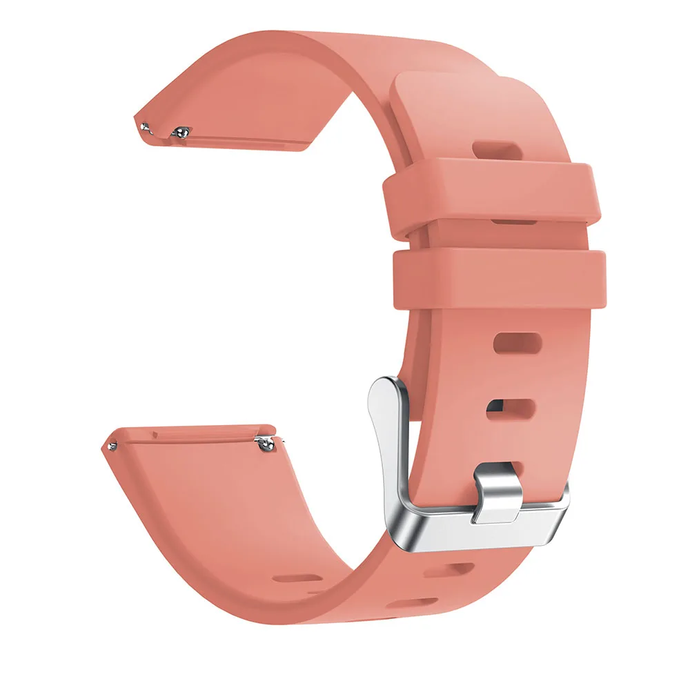 Sport Silicone Wristband Strap Bracelet For Fitbit Versa Smart Watch Replacement Band Soft Rubber Wrist S/L Size | Наручные часы