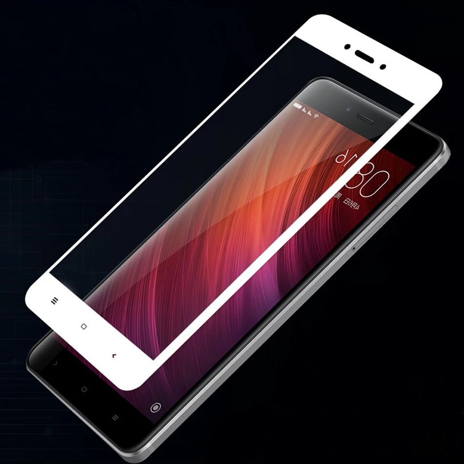 CCDZ полная изогнутый крышка Экран Защитная пленка для xiaomi redmi 4X 4A 5 5A плюс