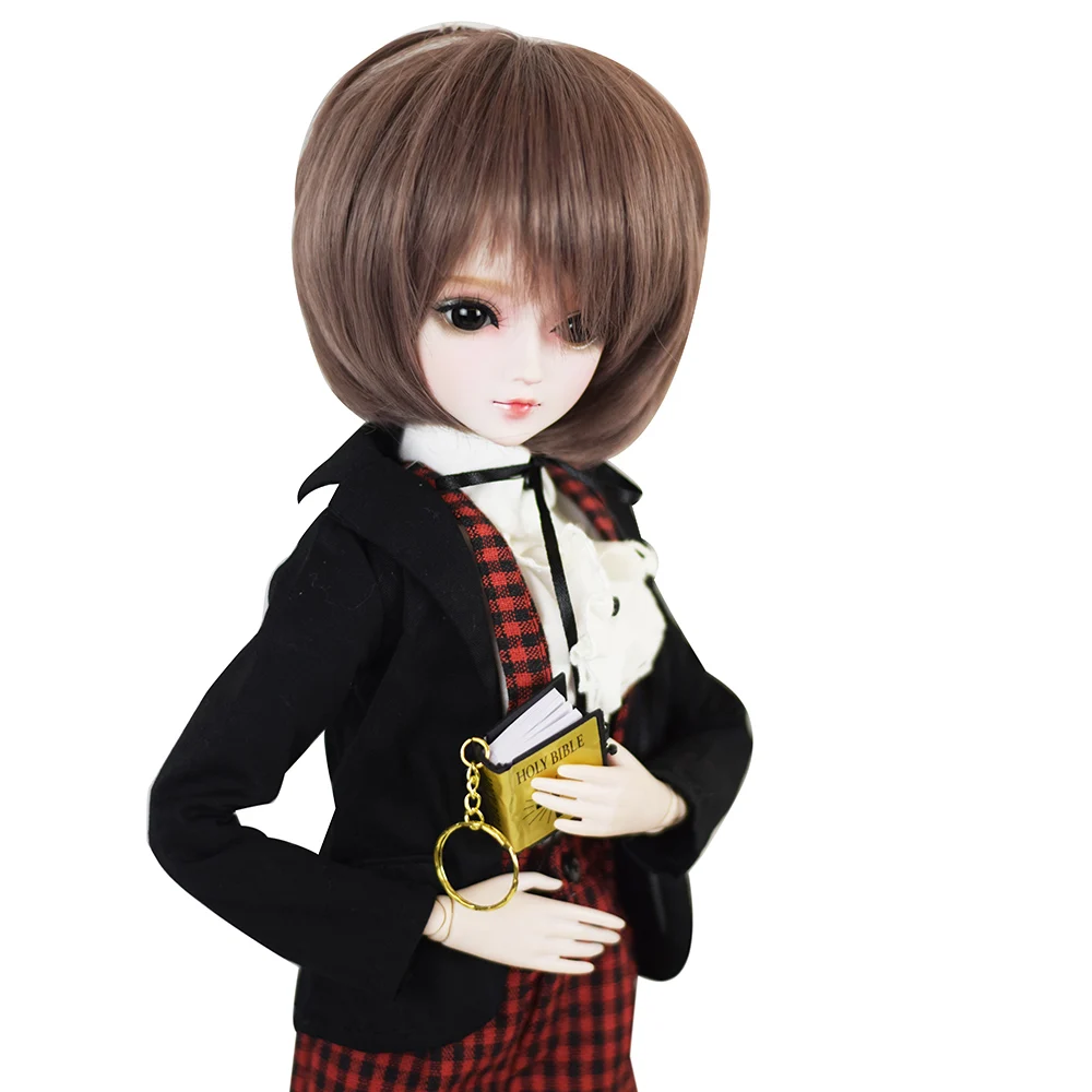 22 "BJD полный набор + макияж Haibara Ai 1/3 EVA BJD кукла 56 см Косплей SD дюйма куклы