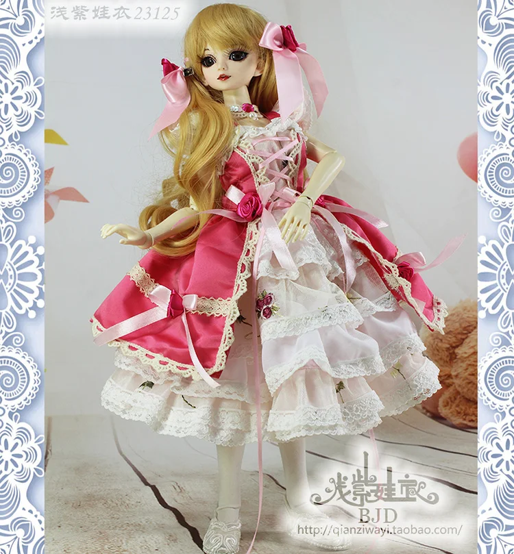 1/4 1/3 на шарнирах, в масштабе платье Набор для BJD/SD Одежда Аксессуары куклы, не включены куклы, обувь, парик и другие аксессуары 18D1550