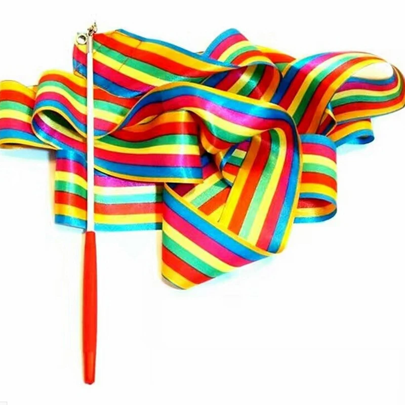 Цветные ленты для танцев 4 м|Гимнастика| |