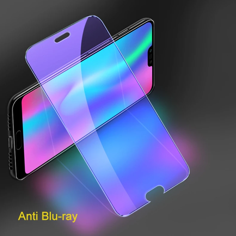 2 шт./лот, полностью закаленное стекло для huawei Honor 10, защита экрана 9 H, анти Blu-ray, закаленное стекло для huawei Honor 10, стеклянная пленка
