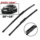 Щетки стеклоочистителя Erick's LHD для Renault Laguna III 3 2008-2015, лобовое стекло, переднее стекло, 26 + 16 дюймов