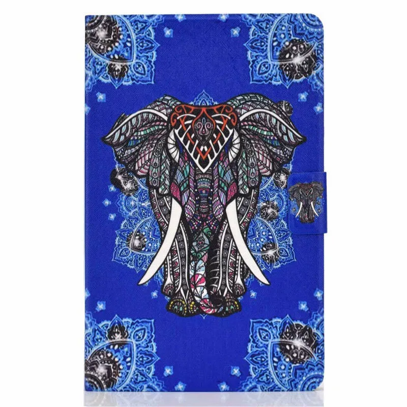 Новый ультра тонкий магнит Смарт животный узор чехол для Samsung Galaxy Tab A 10 5 T590 T595 T597