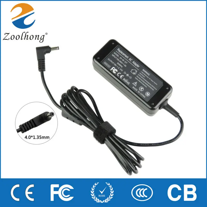 

19V 2.37A 45W Laptop Charge 4.0*1.35mm Adapter For ASUS Zenbook UX305 UX21A UX32A X201E X202E T300LA ADP-45BW x540l Taichi Power