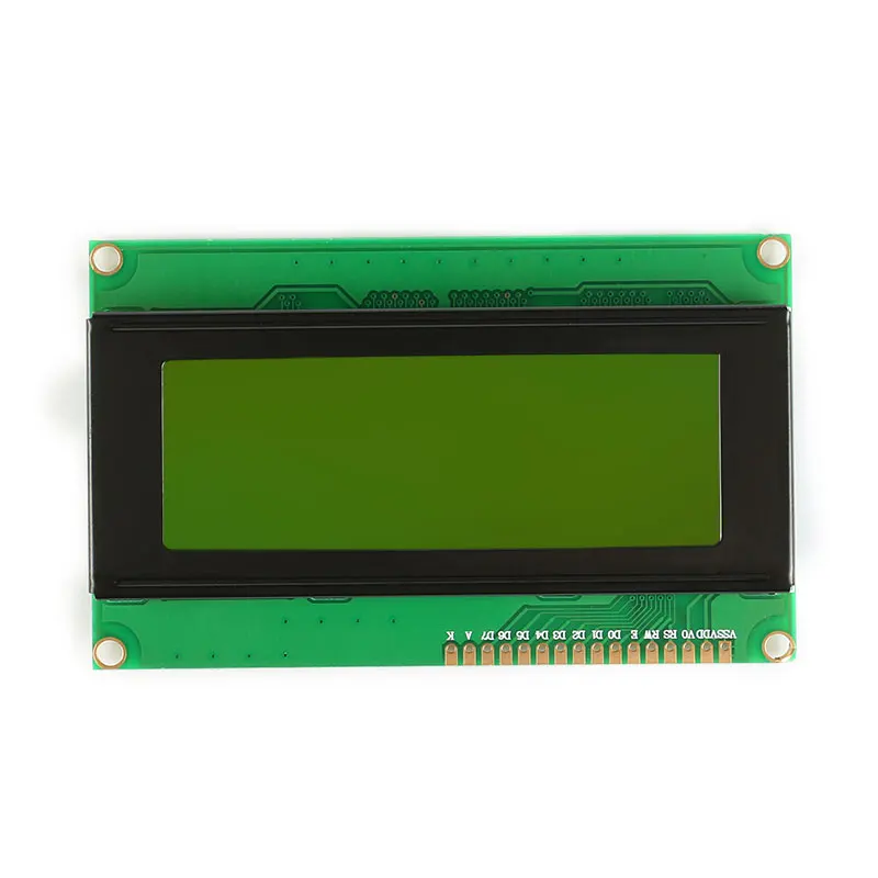 J204A yellow-green ЖК-модуль 1602A 2004A 12864B ЖК-дисплей модуль синий/желто-зеленый экран дисплей IIC igc для Arduino 3,3 V/5 V 1602 igc lcd - Цвет: J204A yellow-green