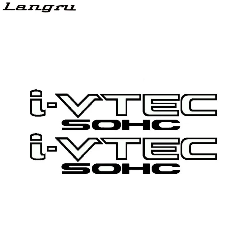Langru индивидуальная наклейка на окна I vtec Sohc Ivtec Виниловая для грузовика