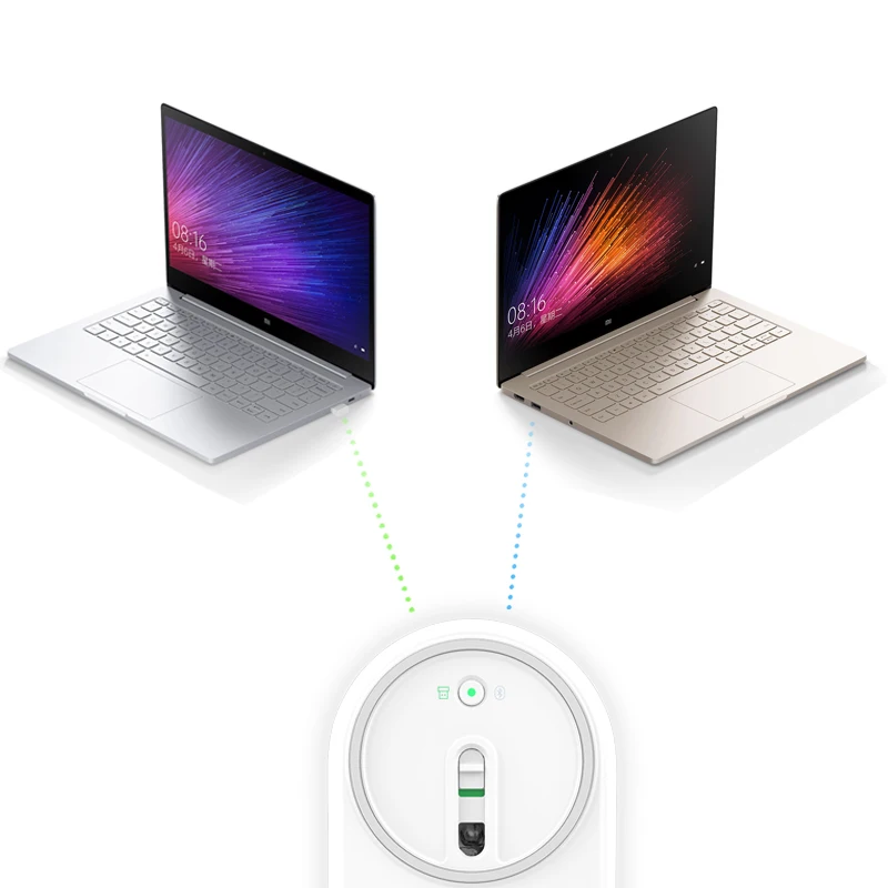 Оригинальная Xiao mi мышь Портативная Беспроводная игровая с Bluetooth RF 2 4 ГГц двойной