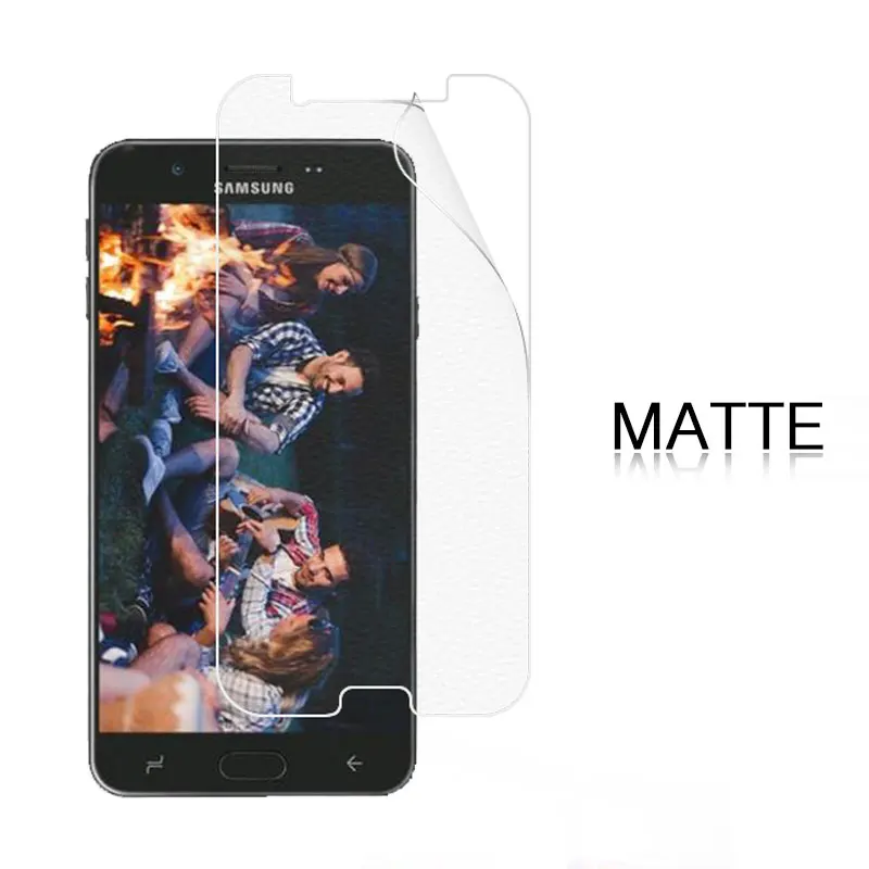 Антибликовая матовая пленка для Samsung J7 Prime 2 SM-G611FF 5 дюймов HD прозрачная глянцевая